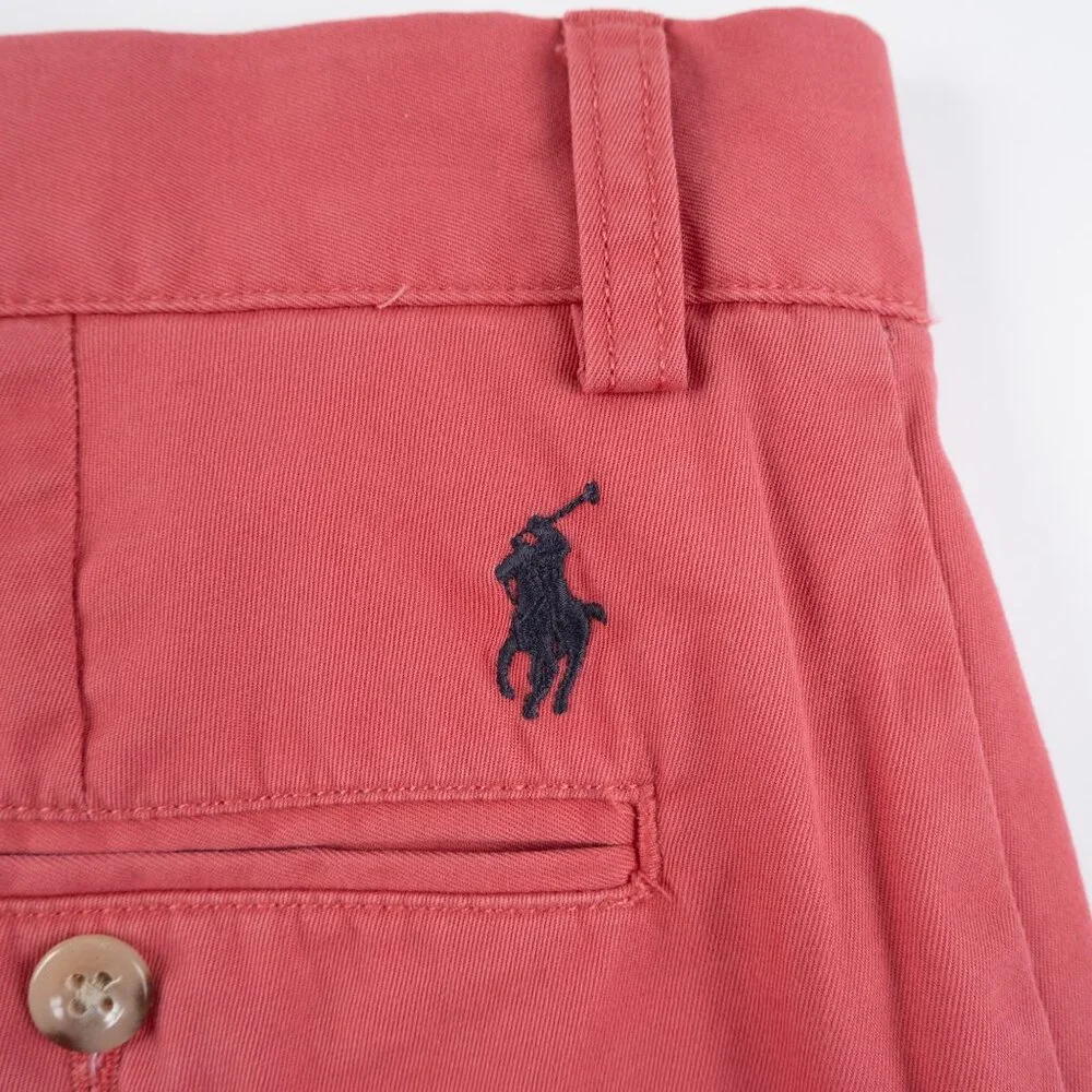 POLO by Ralph Lauren Suffield Pant red cotton chino pants size 32x30